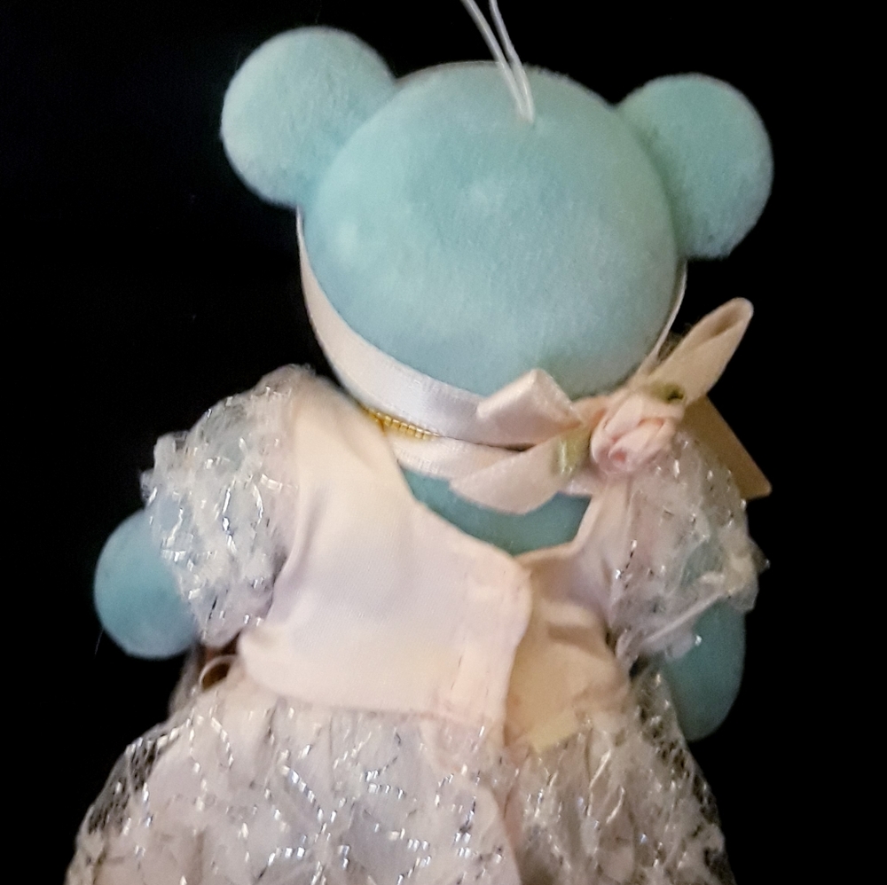 Vtg 1992 North American Bear Co Cinbearella Teddy Bear Ornament - Picture 3 of 11